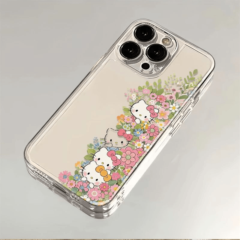 花墙凯蒂猫适用苹果17手机壳