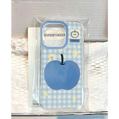 蓝格小熊适用苹果16promax手机壳iPhone17/14小米12/15/11荣耀100华为p50红米k70女opporeno13新款vivox60s10