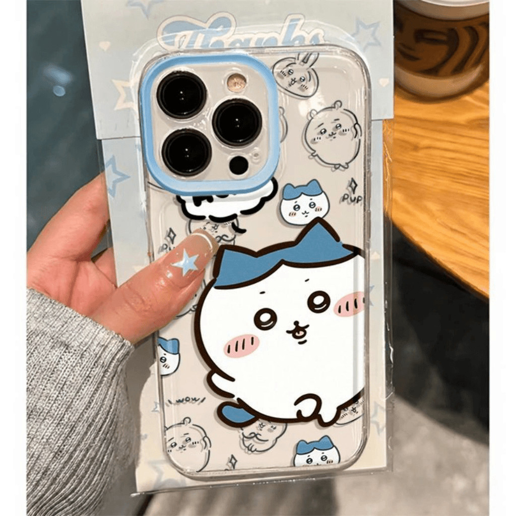 蓝色小八适用苹果15promax手机壳iPhone14/13新款12/16/17/11荣耀100华为p50红米k70女opporeno13小米vivox60