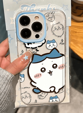 蓝色小八适用苹果15promax手机壳iPhone14/13新款12/16/17/11荣耀100华为p50红米k70女opporeno13小米vivox60