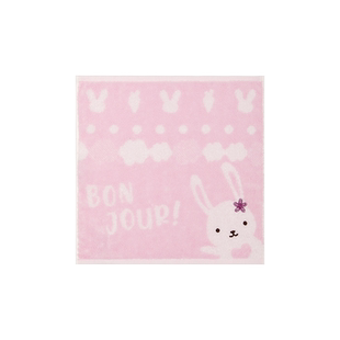 TAYOHYA多样屋萌宠快乐星球毛巾纯棉洗脸面巾洗澡浴巾卡通兔子