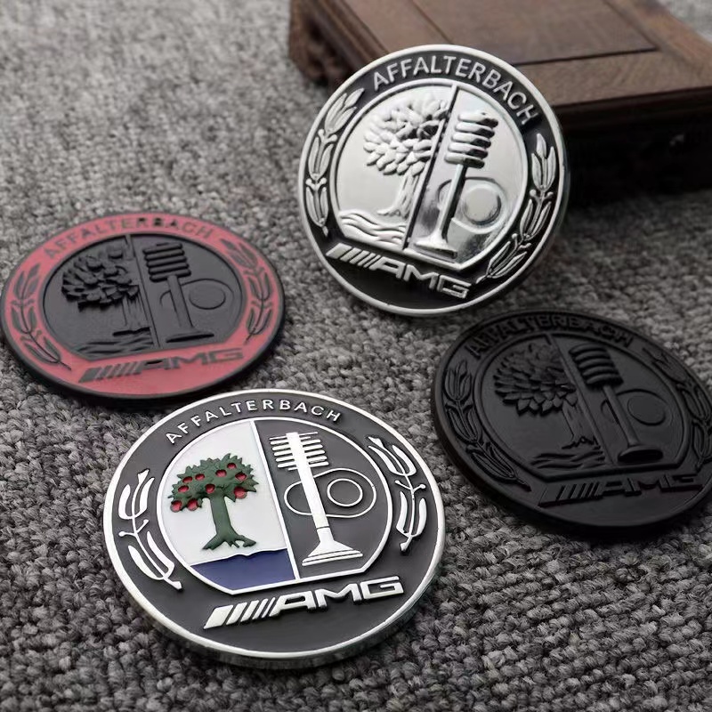 苹果树C柱车标侧窗装饰贴