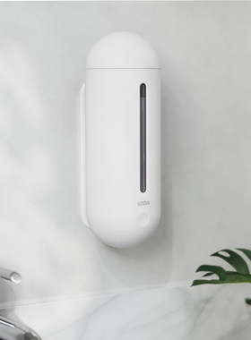 umbra挂墙皂液器按压出液