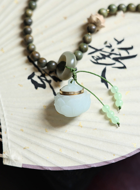 绿檀木手串女檀木佛珠情侣