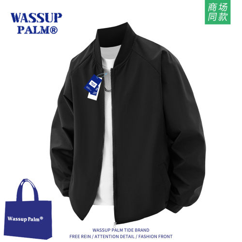 WASSUPPALM外套男款2026新款秋