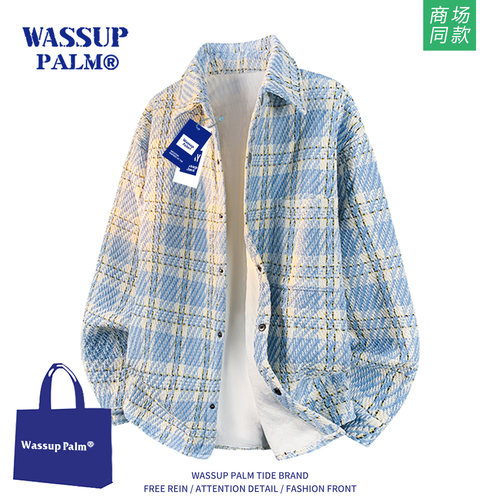 WASSUPPALM外套男2025新款冬季
