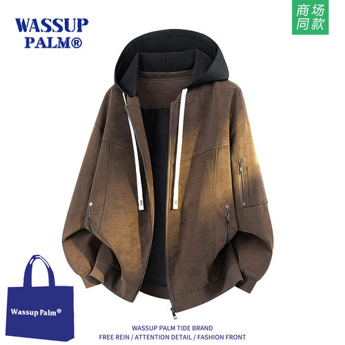 WASSUPPALM外套男款2026新款春