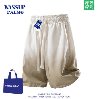 WASSUPPALM短裤男士2026新款夏
