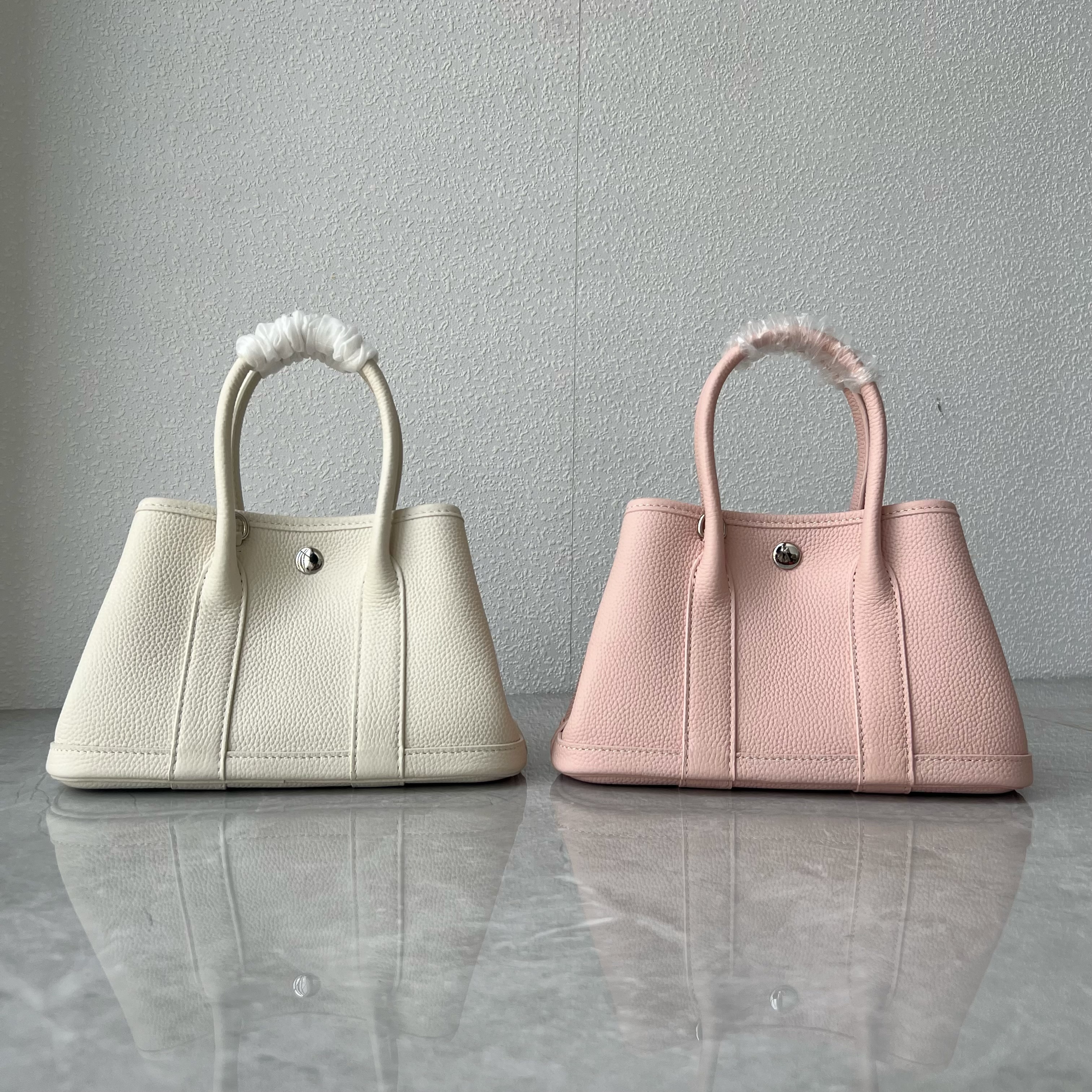 高品质togo头层牛皮花园包小众高级质感手提包真皮时尚斜跨女包包