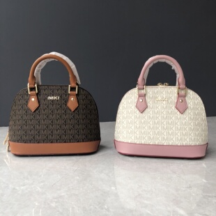 外贸订单英国专柜正品 手提包单肩斜跨包女 牛皮老花贝壳包欧美时尚