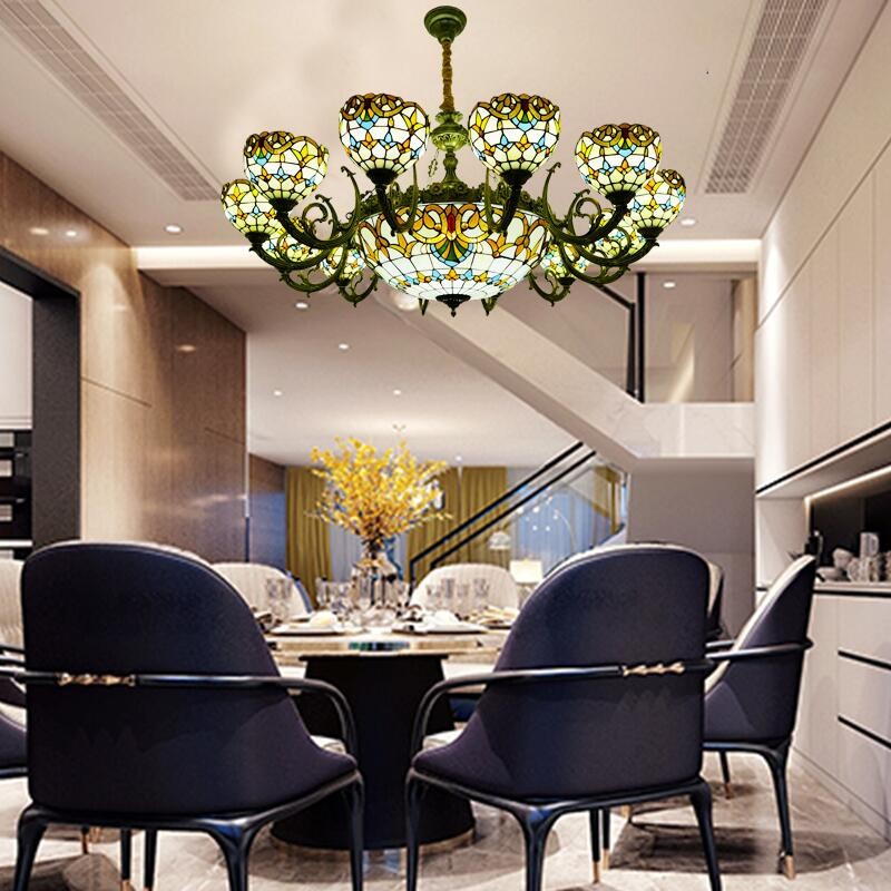 华豪特大北欧式地中海风吊灯饰