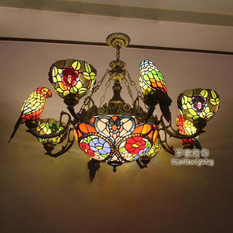 美式温馨复古别墅酒吧客厅灯