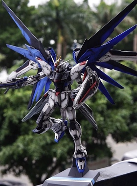 √镜花水月√万代mg自由命运场景鱼缸mb高达pg强袭旧化成品现货