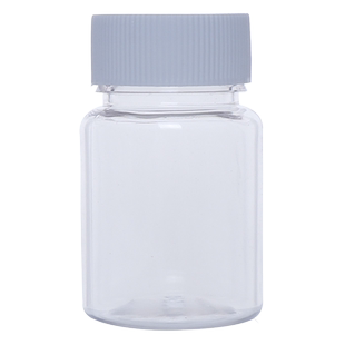 PET透明塑料样品瓶 30-60-100-250ml实验室药瓶化学分装瓶留样瓶样品瓶血清瓶精油瓶