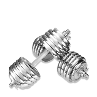 单客举重套装40公斤50 60 80 100KG男士纯铁大重量哑铃健身家用