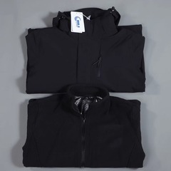 25新款户外三合一冲锋衣男防风防水加绒保暖外套女情侣款登山服