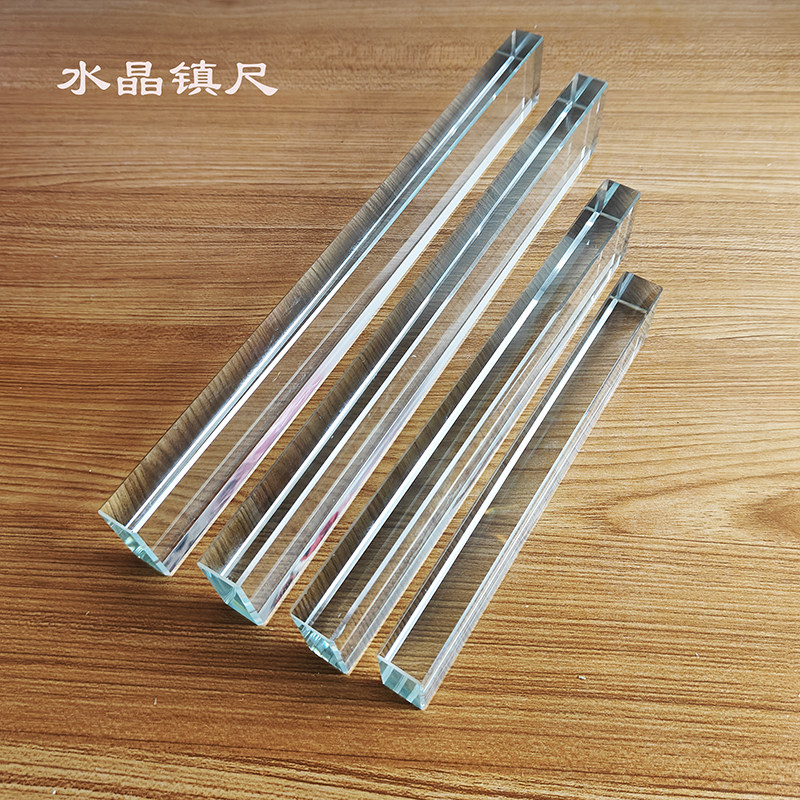 定制水晶镇纸桌面外卖压单神器图片