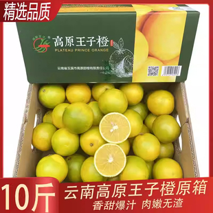 正宗高原王子橙子原箱礼盒云南玉溪冰糖橙一级果哀牢山非实建