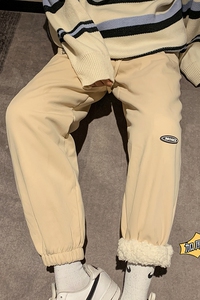 东北大棉裤 加绒加厚束脚裤子B342-K6381-P55控78图片