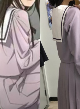 【空之境】野良神cos一岐日和 日系校服水手服cosplay服装全套