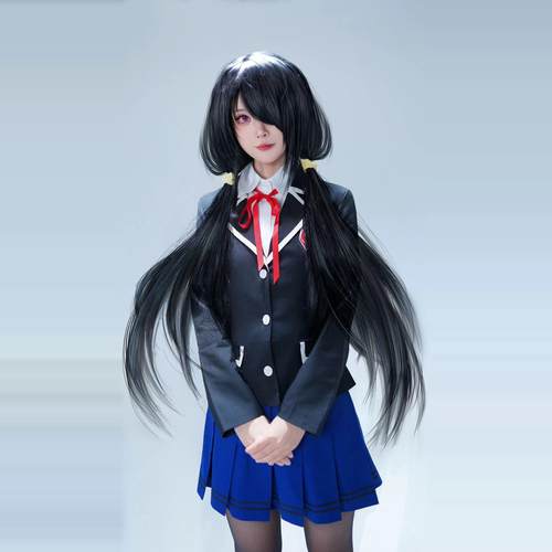 【空之境】约会大作战cos 夜刀神十香 时崎狂三 校服 cosplay服装