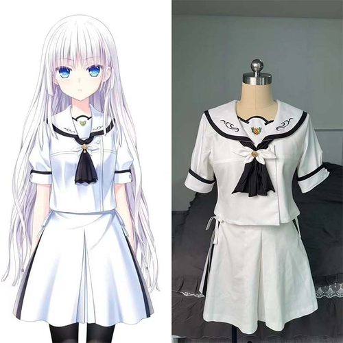 空之境口袋鸣濑白羽空门苍cos服 制服文德斯