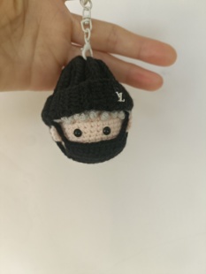王楚钦手工钩织毛线娃娃玩偶挂件钥匙扣书包挂件闺蜜情侣礼物