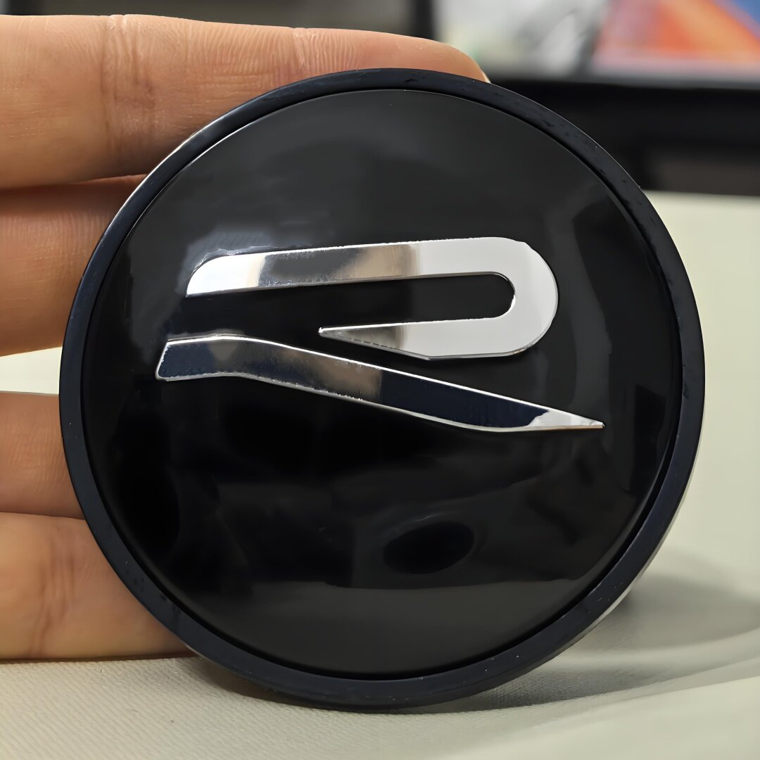 新款大众CC凌渡L速腾帕萨特朗逸轮毂装饰盖外观改装配件轮毂R车标