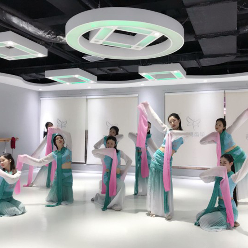 采薇舞服裝女飄逸成人2018新款古典中國風長袖甩袖水袖舞蹈演出服