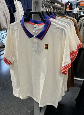 犇犇运动Nike/ Court Heritage男士网球轻盈POLO衫FQ2102-110