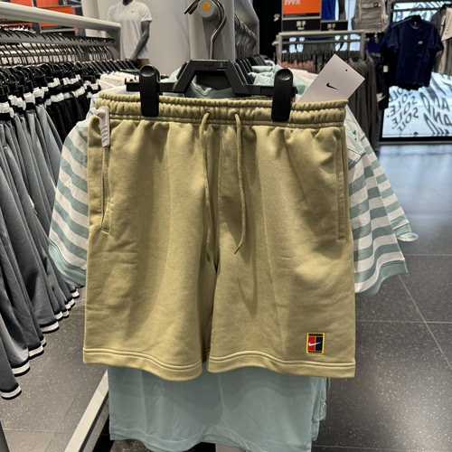 犇犇运动Nike/ 男子短裤速干透气宽松网球训练五分裤HM6769-276