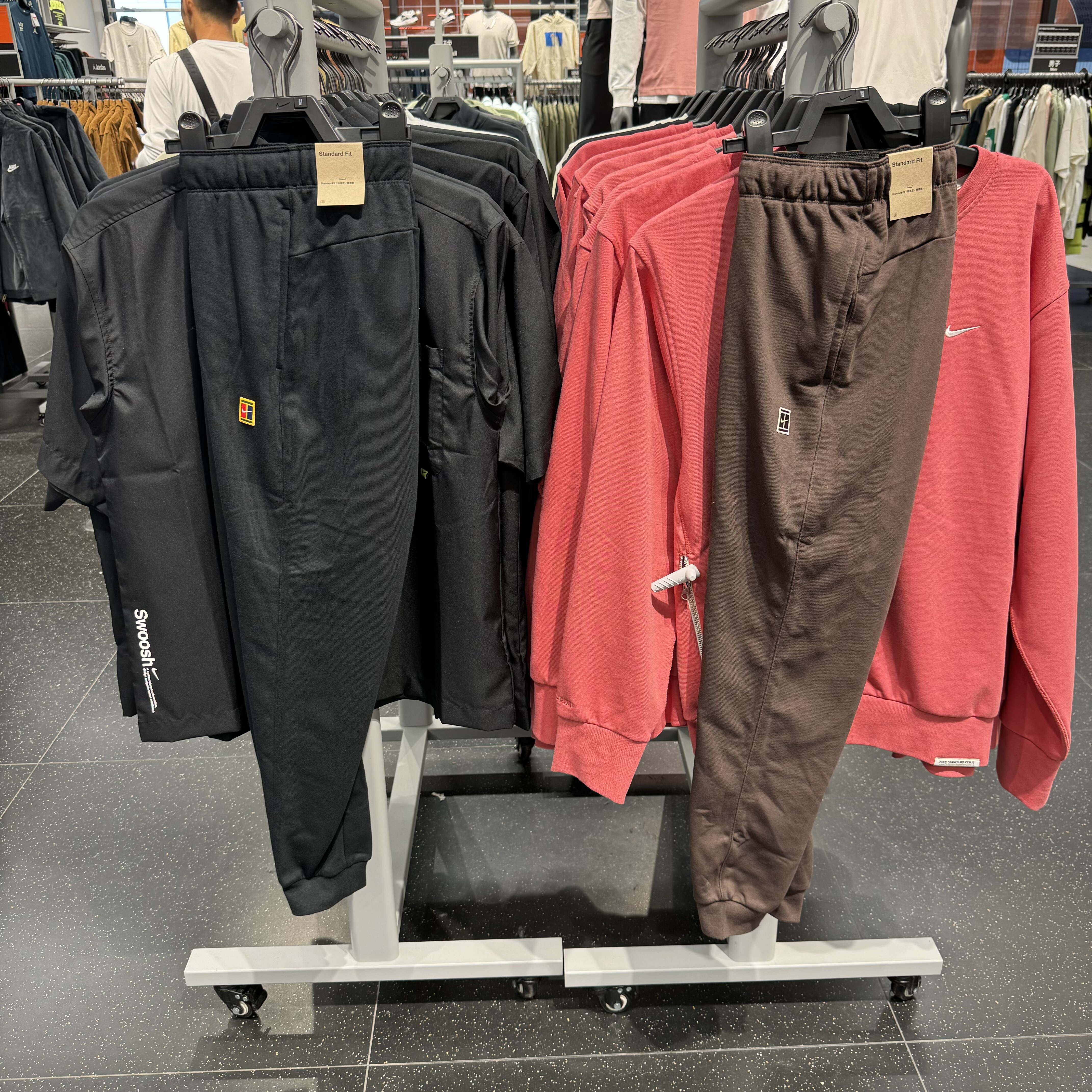 犇犇运动Nike/ 男子网球运动休闲针织收口长裤DQ4588-010-237