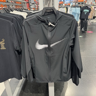 犇犇运动Nike/ 男子舒适百搭透气速干训练连帽外套HJ3072-010