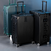 行李箱男拉杆箱大容量28旅行箱万向轮女20结实耐用密码 皮箱子24寸