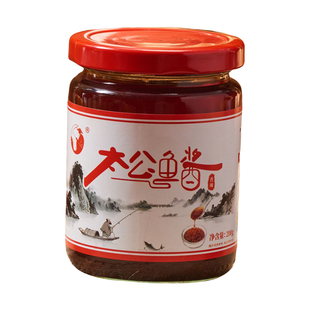 丹江口太公鱼酱鱼肉酱拌饭酱料肉酱下饭鱼肉酱香辣鱼肉淡水鱼罐头