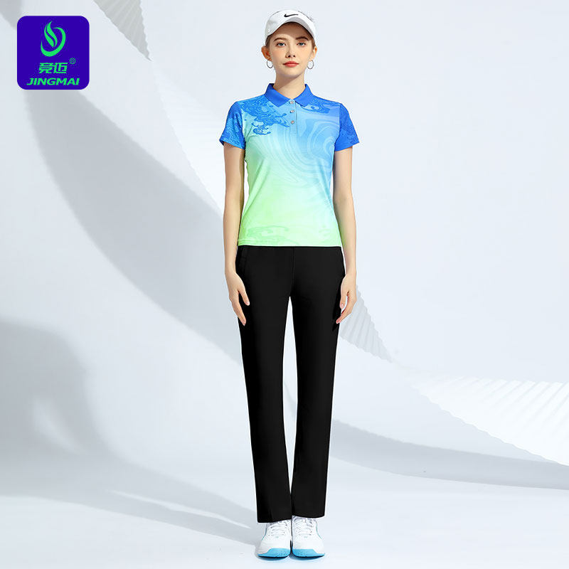 竞迈团体运动套装健步队训练服柔力球队服佳木斯广场舞服装健身操