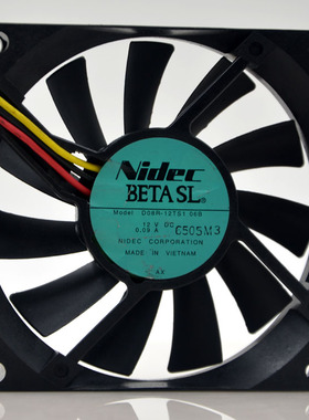 NIDEC 8CM 8015 12V 0.09A D08R-12TS1 06B 机箱 静音 散热风扇