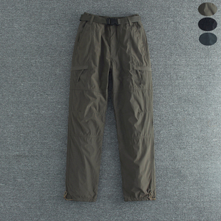 多口袋休闲工作裤 保暖工装 子 防风防水户外2025加绒厚男式 秋冬新款