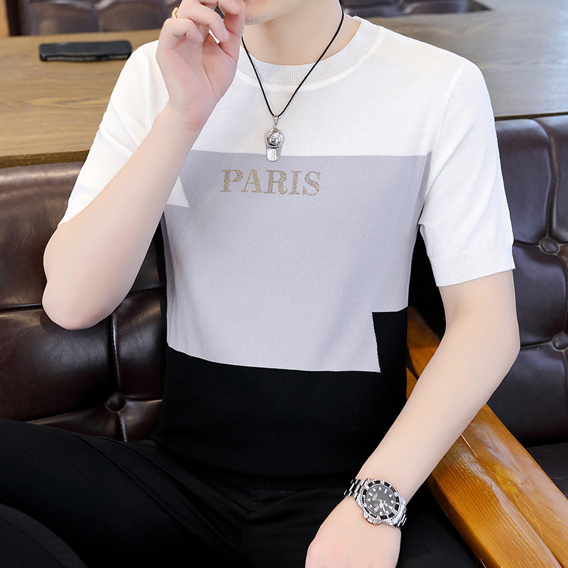 2023��ʿ�ļ��¿�Բ���˿����t��ײɫ��֯��������ʱ�г���T��