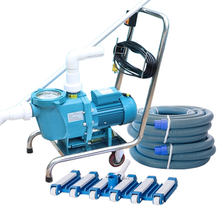 AQUA/爱克游泳池吸污机鱼池池底吸污泵景观池清洁设备水下吸尘器