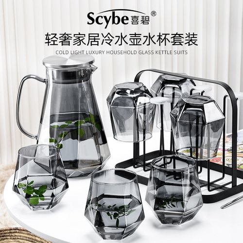 scybe喜碧玻璃水杯套装