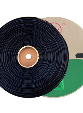 woer沃尔核材黑色热缩管绝缘套管ROHS认证环保无卤电工电器收缩管