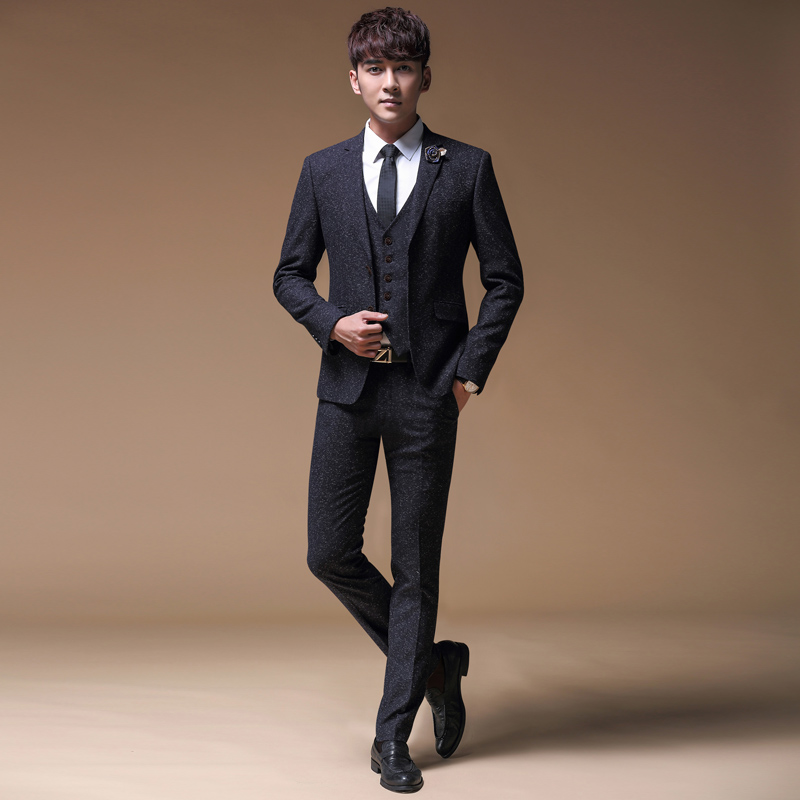 Costume homme en polyester pour automne - Ref 1576548 Image 3