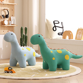 动物恐龙坐凳儿童针织款 萌牛凳卡通可爱动物凳子家用创意宝宝座椅