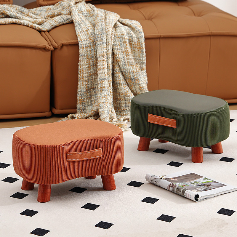 家用矮凳简约门口换鞋凳软包坐墩网红小凳子客厅茶几凳沙发脚踏凳,住宅家具,矮凳,淘宝优惠券,粉丝福利购,淘宝优惠卷