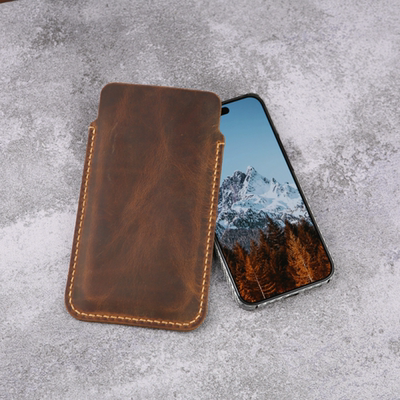 手工牛皮复古苹果复古iPhone美式