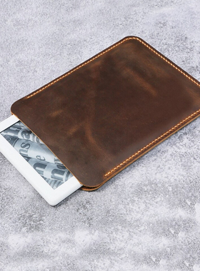 适用于PocketBook电子书阅读器头层牛皮真皮疯马皮套保护壳