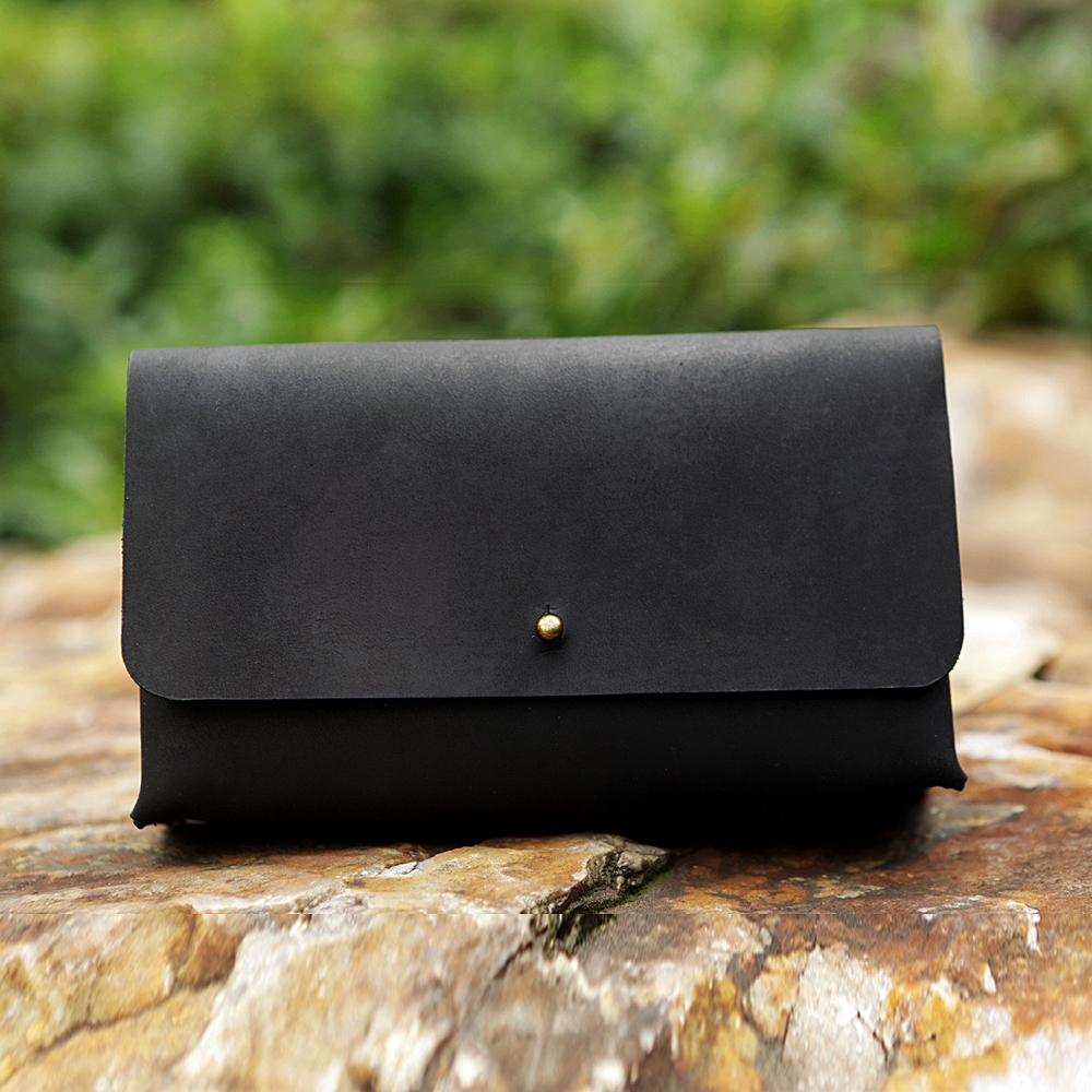 数码鼠标电源收纳真皮复古头层