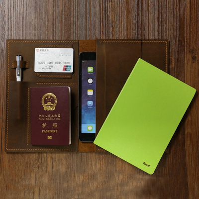 手工皮套A5疯马皮真皮ipad复古