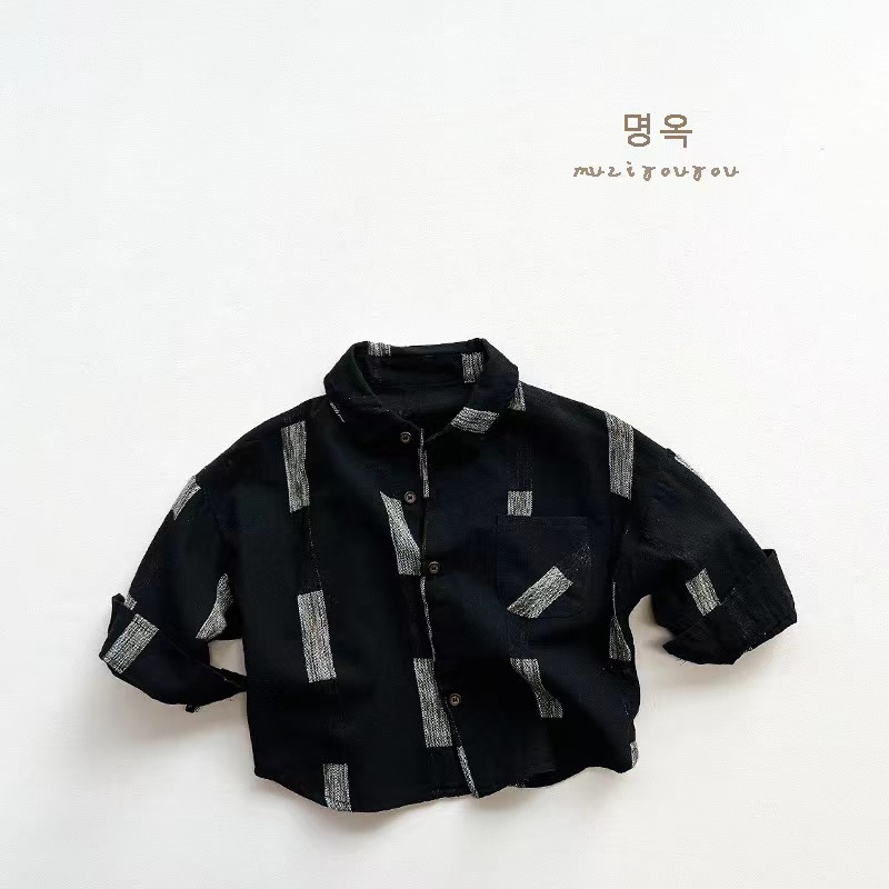 天添笑棉质休闲春秋翻领